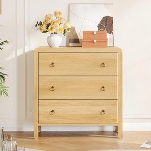 ODK Dresser for Bedroom, Chest of Drawers with Storage,Tall Nightstand with Metal Handles, Accent Storage Cabinet for Living Room - 1 of 4