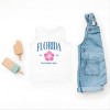 The Juniper Shop Florida The Sunshine State Toddler Tank - 5/6T - White - 2 of 4