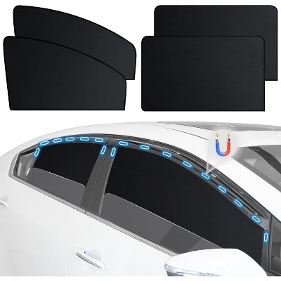 TruAIR Car Window Privacy Shades (4-Pack)