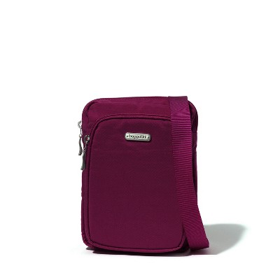 baggallini Dual Zipper Mini Crossbody Bag