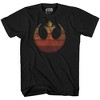 Seven Times Six Star Wars Rebellion Shirt Mens Alliance Symbol Adult Graphic Print Tee Black - 2 of 4