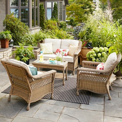 cambridge patio furniture collection - threshold™ : target