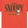 Boys' - Peanuts - Snoopy 1950 Camping Short Sleeve Graphic T-Shirt - 2 of 4