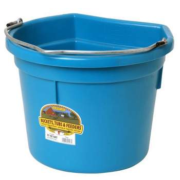 Little Giant 70 Quart Outdoor Polyethylene Muck Tub Multi Purpose Utility  Bucket With Handles, For Gardening And Farming, Hot Pink : Target