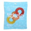 Kiss My Keto Tropical Rings Gummy Candy Mango Orange Pineapple Flavored - Case of 6/1.76 oz - 2 of 4
