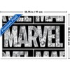 Trends International Marvel Sketch - Marvel Logo Framed Wall Poster Prints - 3 of 4