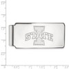 Black Bow Jewelry 14k White Gold Iowa State Cyclones NCAA Money Clip - 2 of 3