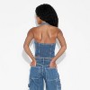 Women's Denim Wrap Halter Top - Wild Fable™ - 3 of 3