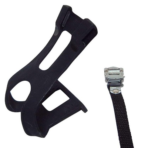 Evo Double Toe-clips Nylon Straps, Black, Large : Target