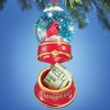 Collections Etc Children and Grandchildren Snow Globe Trinket Ornaments - 3 of 4