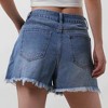 Women's Distressed Denim Shorts - Classic 5-Pocket Style with Button & Zip Closure Cherie Code - 3 of 4