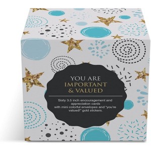 Dessie 60 Inspirational Mini Cards with You Are Important Motivational Message 3.5 3.5 - 1 of 4