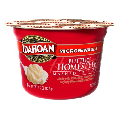 Idahoan Gluten Free Buttery Homestyle Mashed Potato Cup - 1.5oz