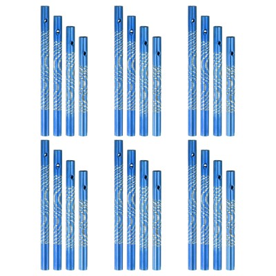 Unique Bargains Aluminum Metal Wind Bell Empty Tubes Wind Chime Parts