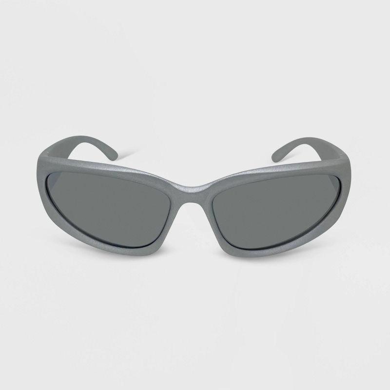 Sport Matte Finish Sunglasses - Wild Fable&#8482; Gray, 1 of 5