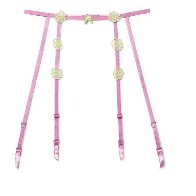 Adore Me Women's Meadow Garter Belt Lingerie