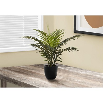 NicBex Real Touch Plant in Gray Cement Pot, Faux Fake Potted Tree for Floor Home Office Decor, Low Maintenance Indoor Greenery Artificial Plants