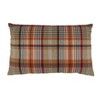 Saro Lifestyle Multi-Color Plaid Throw Pillow With Poly Filling - image 2 of 3