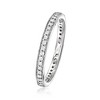 Ross-Simons 0.33 ct. t.w. Lab-Grown Diamond Eternity Band in Sterling Silver - 3 of 4