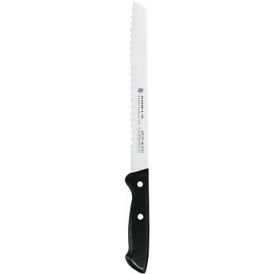 WMF Classic Steel Bread Knife with Black Handle