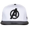 Adult Avengers Minimalist Symbol w/Pebbled Brim New Era 59Fifty Fitted Hat - 2 of 4