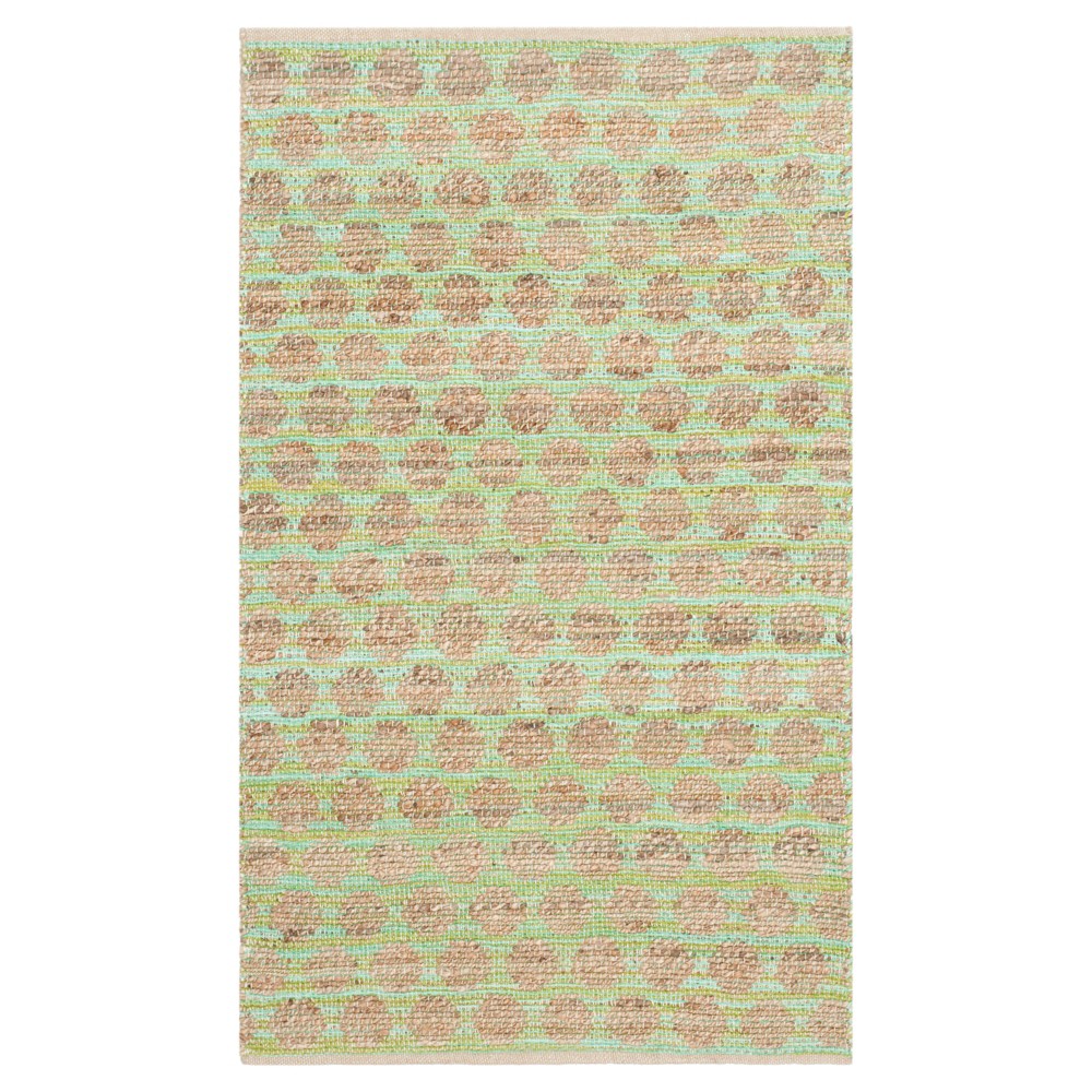 Caleb Accent Rug - Green/Natural (3'x5') - Safavieh