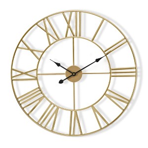 Sorbus Wall Clock for Living Room Decor - Roman Numeral Wall Clock for Kitchen - 12 inch Wall Clock Decorative - 1 of 4