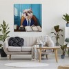 Stupell Industries Office Worker Terrier Dog Canvas Art - 3 of 4