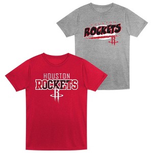 NBA Houston Rockets Toddler Boys' 2pk T-Shirt - 1 of 3