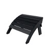 WestinTrends Outdoor Patio All-weather Modern Folding Ottoman - 3 of 3