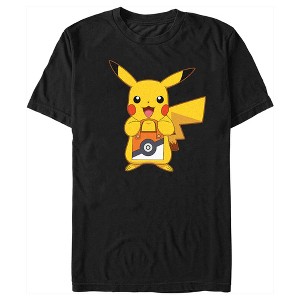 Men's Pokemon Halloween Pikachu Trick-or-Treat T-Shirt - 1 of 4
