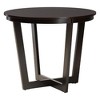 Baxton Studio Alena Modern Sand Fabric and Dark Brown Finished Wood 5-Piece Dining Set - 4 of 4