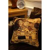 Signare USA Gustav Klimt Tree of Life Gold Pillowcase/ Cushion Cover 18 x 18 inch - 3 of 3