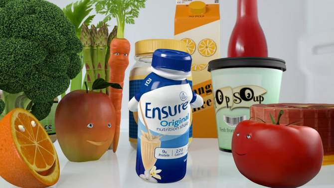 Ensure Original 9g Protein Nutrition Shake Bottles - Vanilla - 8 fl oz/6pk, 2 of 11, play video