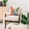 Deny Designs City Art Nature Geometry III 18"x18" Indoor Throw Pillow: Abstract Design, Zipper Closure, Machine Washable - 2 of 4