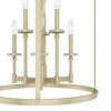 Hunter Fans 21.75" Briargrove Ceiling Light Painted Modern Brass Chandelier 6 Bulbs Dimmable Indoor Elegance - 4 of 4