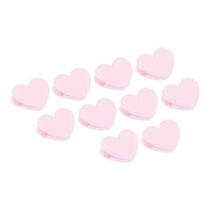 Unique Bargains Multifunctional Office Picture Heart Paper and Bag Clip 20 Pcs - 1 of 4