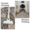 Washable Area Rug - 9x12 Large Soft Distressed Vintage Boho Rug, Non-Slip Stain-Resistant for Living Room/Bedroom/Dining Room - 4 of 4