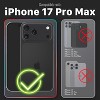 Vena vCommute For Apple iPhone 17 Pro Max Case Wallet, Case with Stand Leather Card Holder [Military Grade Drop Protection], Purple - 2 of 4