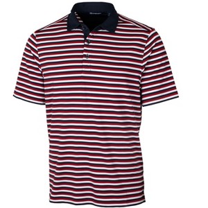 Cutter & Buck Mens Forge Polo Multi Stripe Shirt - 1 of 1