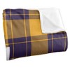 Lipscomb University Campus Plaid Spirit Silky Touch Super Soft Throw Blanket 50x60 - 3 of 4