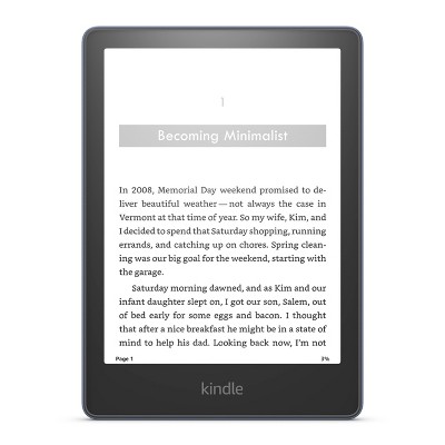 🔥 New KINDLE PAPERWHITE WATERPROOF WIFI 6 10th Gen 8GB WiFi/32GB WiFi  Black🔥