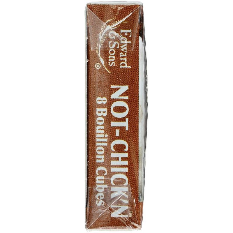 Edward & Sons Not Chick'n Natural Bouillon Cubes - Case of 12/2.5 oz, 5 of 7