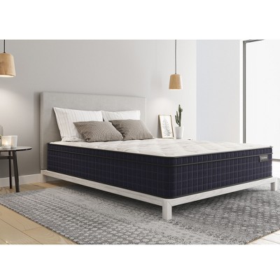 NicBex 12.5 Inch Hybrid Mattress for a Cool Sleep,Fiberglass Free,Medium Feel Mattresses,White+Black