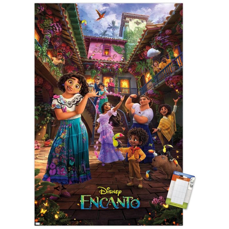 Trends International Disney Encanto - Family One Sheet Unframed Wall Poster Prints, 1 of 7