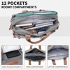 Scarlet Scope Padded Magic Buckle Laptop Backpack - 3 of 4
