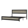 Full/Queen/King Size Bed Frame, Industrial Metal Bed Frame with USB Ports & Under Bed Storage, No Box Spring Needed - 4 of 4