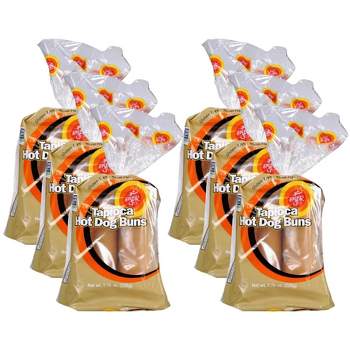 Ener-G Foods Tapioca Hot Dog Buns- Case of 6/7.76 oz