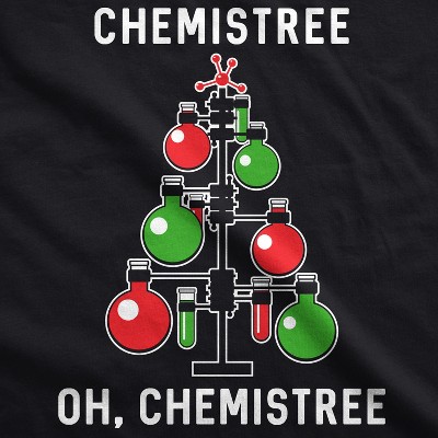 Мужские футболки Crazy Dog T-Shirts, Inc. Mens Chemistree T shirt Funny Chemistry Science Christmas Nerdy Graphic Cool Tee - Crazy Dog Men's T Shirt Gift For Christmas Black S — фото 2