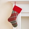 Plaid Print Stocking (Set of 2) - 2 of 3